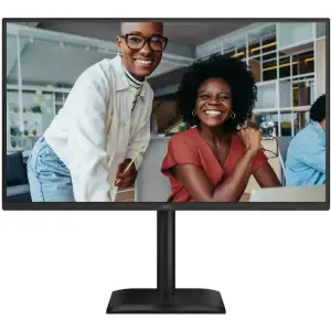 Монітор TFT 27" AOC Q27E4U, QHD, 120Hz, HDMI, DP, USB-hub, HAS, Pivot, колонки, чорний UA