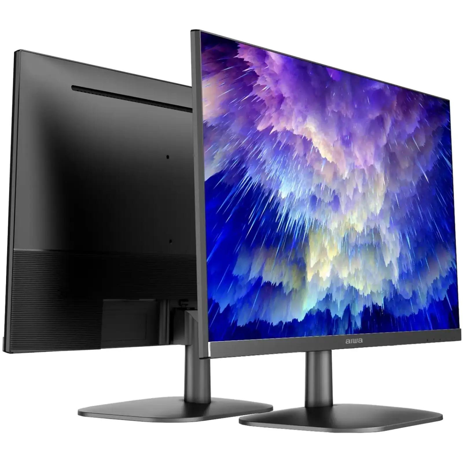 Монітор TFT 23.8'' AIWA MF2405-B, IPS, 120Гц, VGA, HDMI, колонки, чорний UA