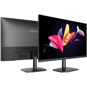 Монітор TFT 24.5'' AIWA MF2528-B, IPS, 100Гц, VGA, HDMI, колонки, чорний UA