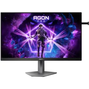 Монітор TFT 27" AOC AGON AG276FK, Fast IPS, 520Гц, 2хHDMI, DP, HAS, Pivot, чорно-сірий UA