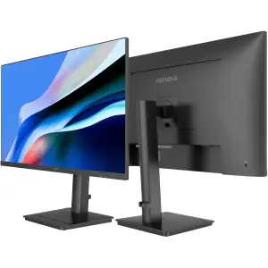 Монітор TFT 27'' AIWA MQ2712-B, IPS, QHD, 120Гц, HDMI, DP, USB Type-C, чорний UA
