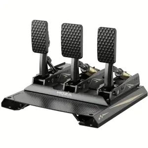 Комплект 2 педалей MOZA CRP2,USB, тензодатчик 200кг, карбонова підставка, чорний (RS066_Moza) UA