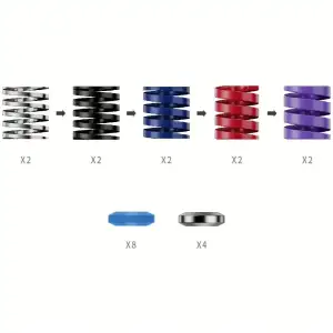 Комплект для підвищення продуктивності педалей MOZA CRP2 Performance Kit (RS069_Moza) UA