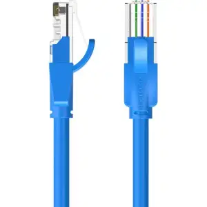Патчкорд UTP Cat.6 ( 0.5м синій ), Vention (IBELD) UA