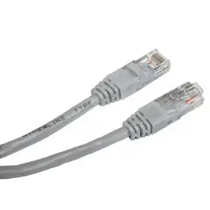 Патчкорд UTP Cat.5e ( 0.25 м сірий ), Cablexpert (PP12-0.25M) UA
