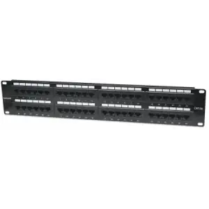 Патч-панель 19", 48xRJ45, UTP, Cat.5e, 2unit, Intellinet (513579) UA