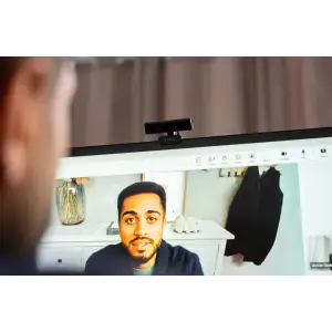 Веб-камера Sandberg Face Scan Webcam Mini Full HD Autofocus, ENC, USB-A/USB-C connection (134-43) UA