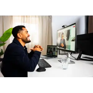 Веб-камера Sandberg Face Scan Webcam Mini Full HD Autofocus, ENC, USB-A/USB-C connection (134-43) UA