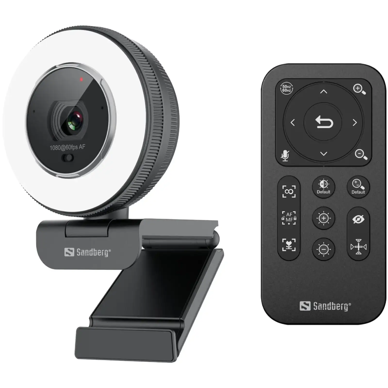 Веб-камера Sandberg Streamer USB Webcam Pro Elite Full HD, Remote control, USB-A/USB-C connection (134-39) UA