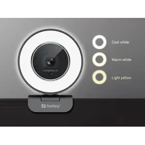Веб-камера Sandberg Streamer USB Webcam Pro Elite Full HD, Remote control, USB-A/USB-C connection (134-39) UA