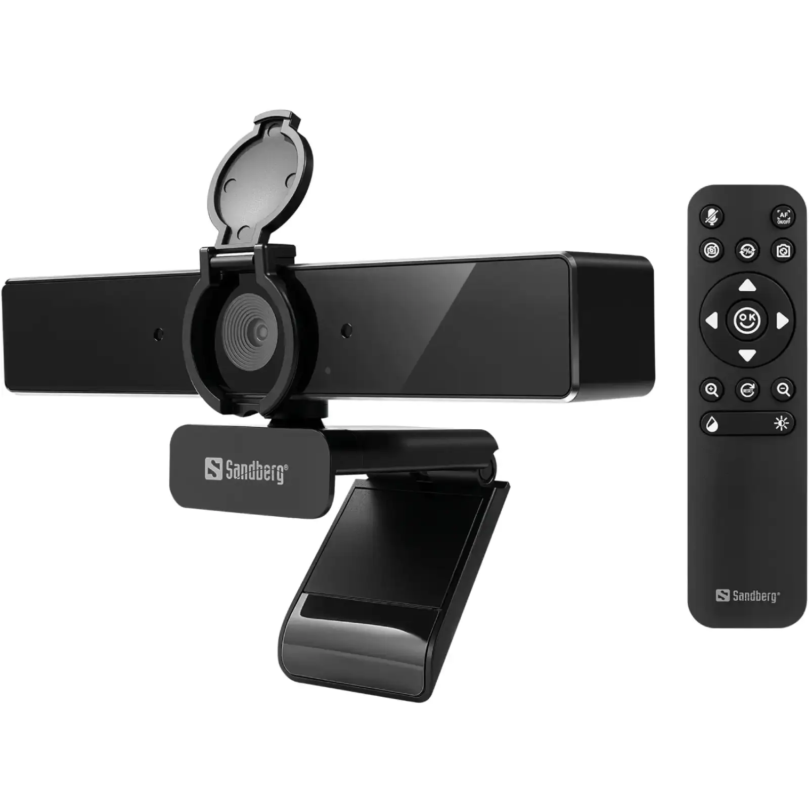 Веб-камера Sandberg 4K Webcam USB-A/USB-C connection, ENC, Remote control (134-45) UA