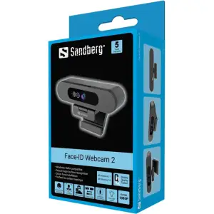 Веб-камера Sandberg Face-ID 2 HD 1080p Windows Hello USB-C/USB2.0 (134-40) UA