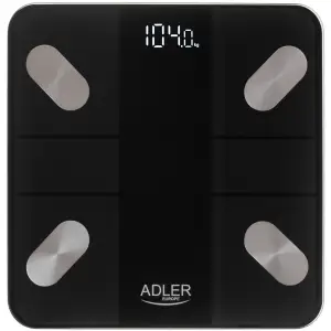 Ваги підлогові Adler AD 8186 black (AD8186B) UA