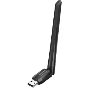 Адаптер WiFi Vention 2.4GHz/5GHz 200/433 Мбіт/с, USB (KDTB0) UA