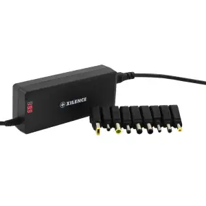 Адаптер живлення для ноутбука Xilence 90W Mini Universal Чорний (SPS-XP-LP90.XM010) UA