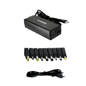 Адаптер живлення для ноутбука Xilence 90W Mini Universal Чорний (SPS-XP-LP90.XM010) UA