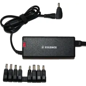 Адаптер живлення для ноутбука Xilence 120W Mini Universal Чорний (XM012) UA
