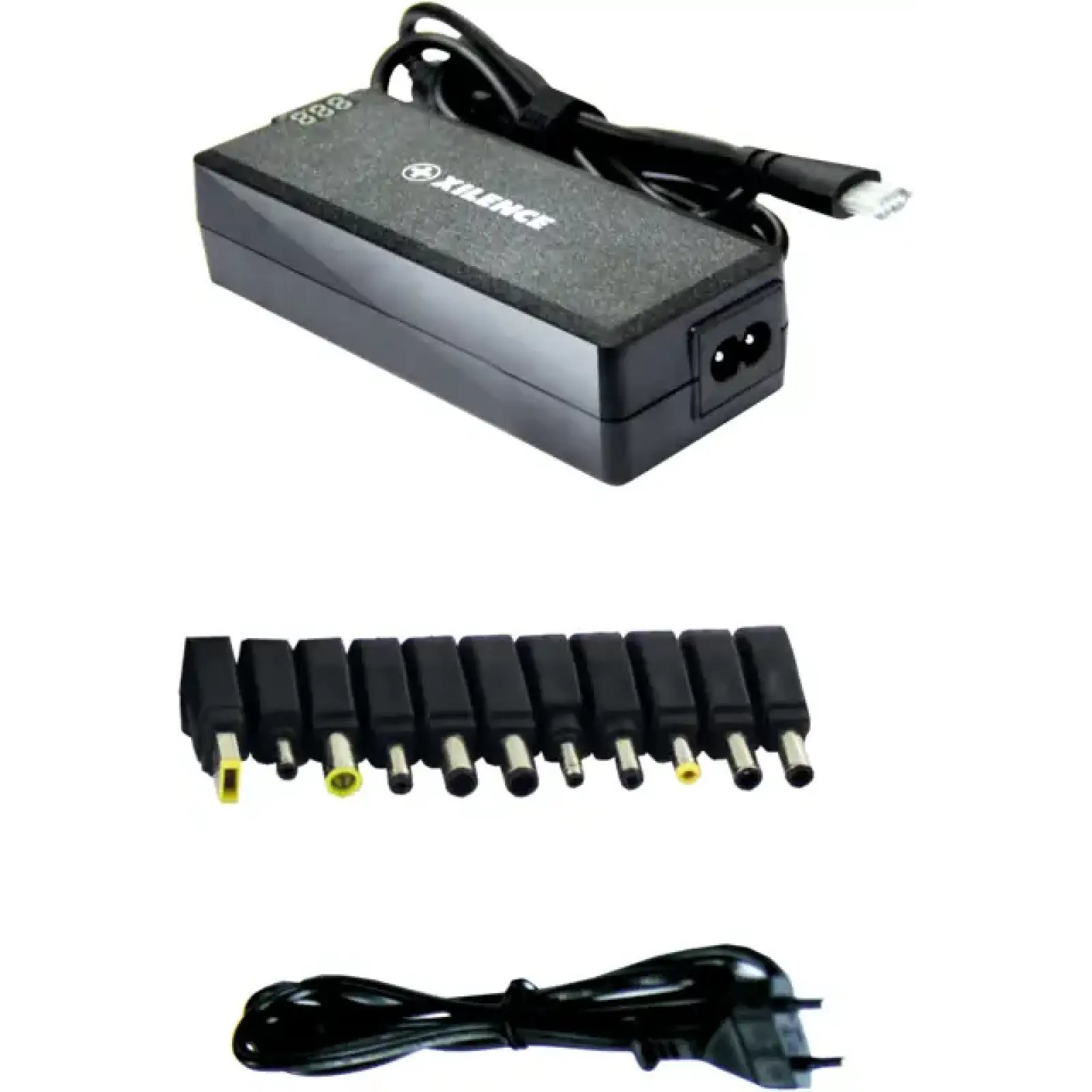 Адаптер живлення для ноутбука Xilence 120W Mini Universal Чорний (XM012) UA