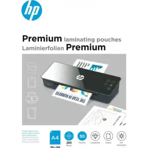 Плівка для ламінування HP Premium Laminating Pouches, A4, 250 Mic, 216x303, 50 pcs (9125) UA