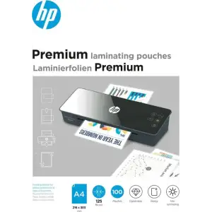 Плівка для ламінування HP Premium Laminating Pouches, A4, 125 Mic, 216x303, 100 pcs (9124) UA