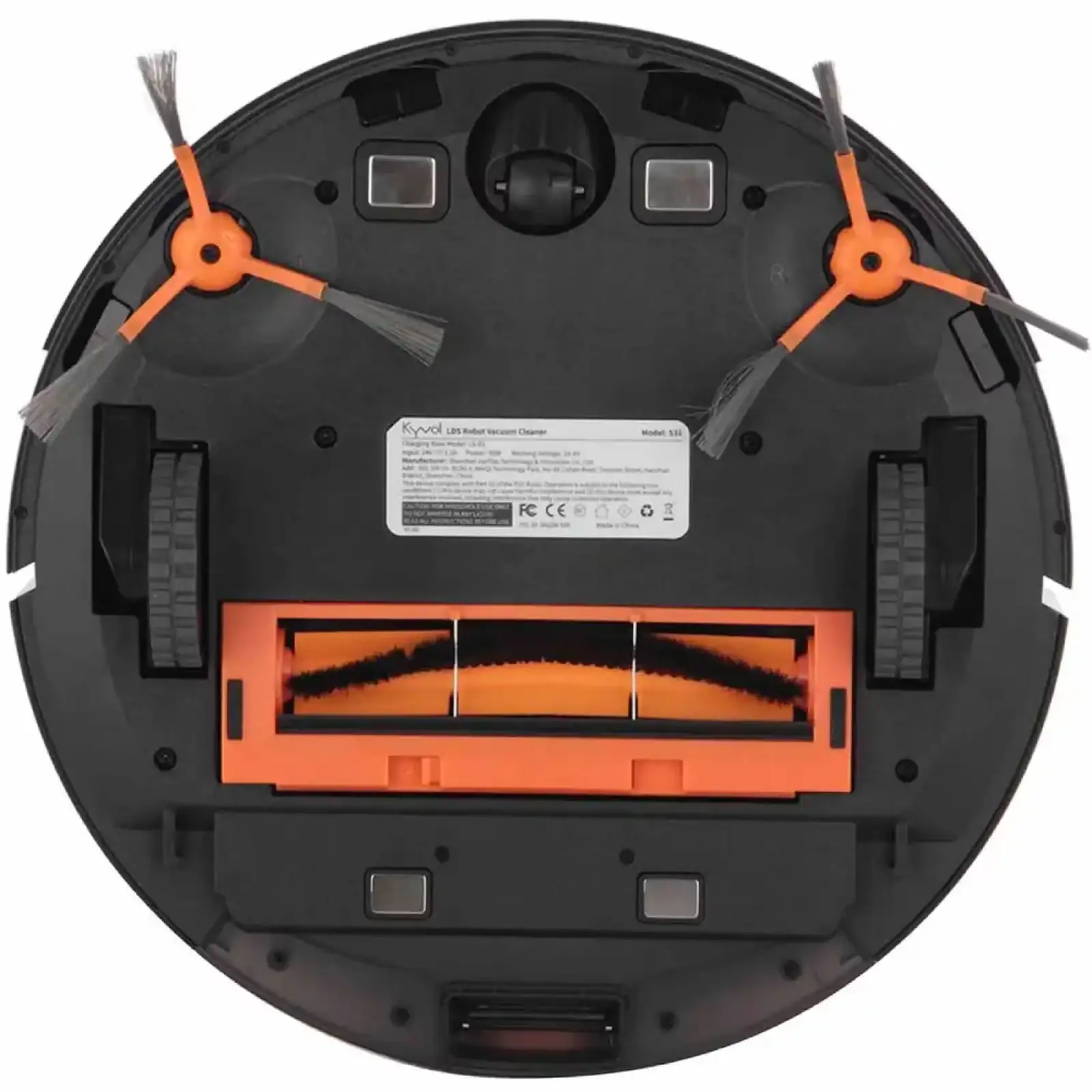 Робот пилосос Kyvol Cybovac S31 Lidar/110ml+500ml/5200 mA/3000 pa/Google Assistant,Amazon Alexa (Kyvol S31)
