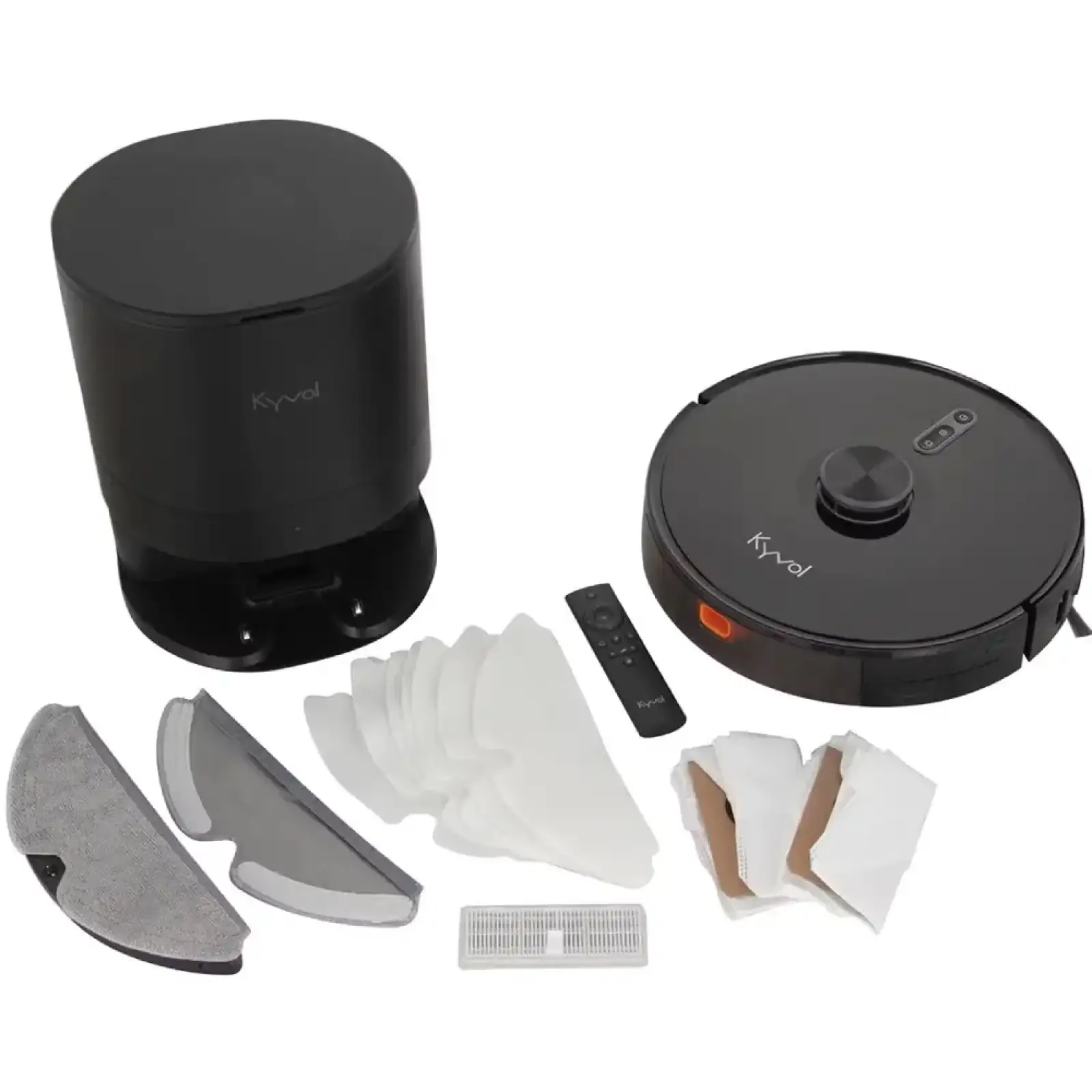 Робот пилосос Kyvol Cybovac S31 Lidar/110ml+500ml/5200 mA/3000 pa/Google Assistant,Amazon Alexa (Kyvol S31)
