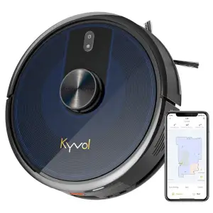 Робот пилосос Kyvol Cybovac L30 Lidar/210ml+210ml/2600 mA/2500 pa/Google Assistant,Amazon Alexa (Kyvol L30)