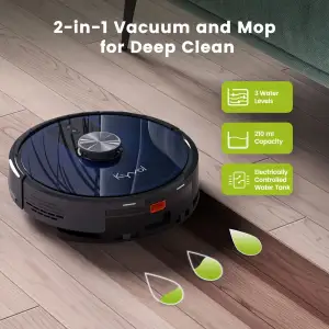 Робот пилосос Kyvol Cybovac L30 Lidar/210ml+210ml/2600 mA/2500 pa/Google Assistant,Amazon Alexa (Kyvol L30)