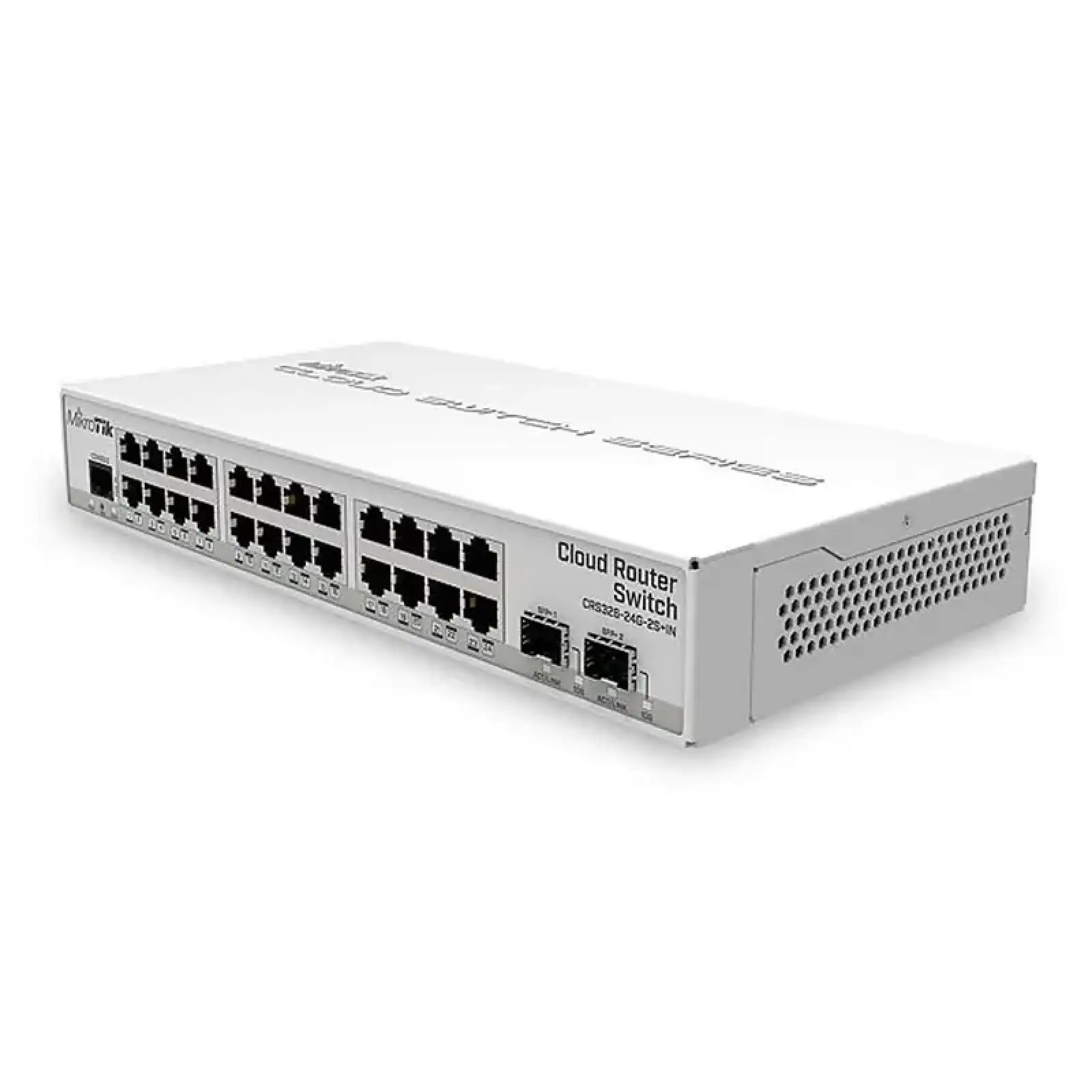Комутатор Mikrotik CRS326-24G-2S+IN, 24xGb LAN, 2xSFP+cages, RouterOS L5 or SwitchOS (dualboot), des UA