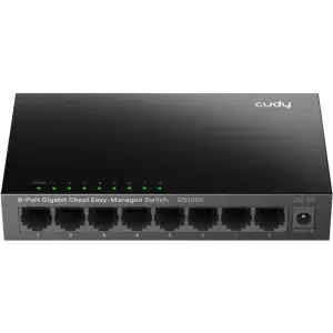 Комутатор Cudy GS108E, 8 портовий Gigabit Switch UA