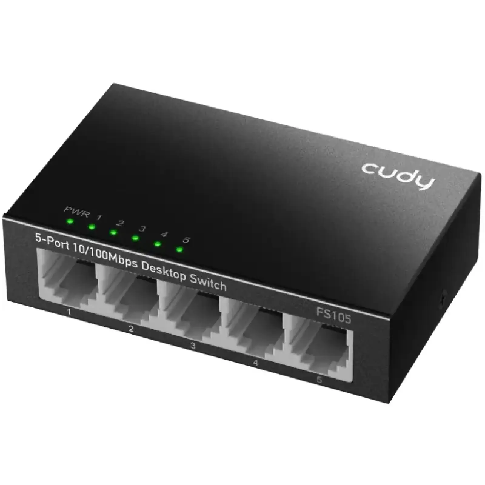 Комутатор Cudy FS105, 5 портовий 10/100 Mbps Metal Switch UA