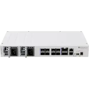 Комутатор Mikrotik CRS510-8XS-2XQ-IN, 2x100G, 8x25G SFP28, 1x100Mbit Eth port for management, Router UA