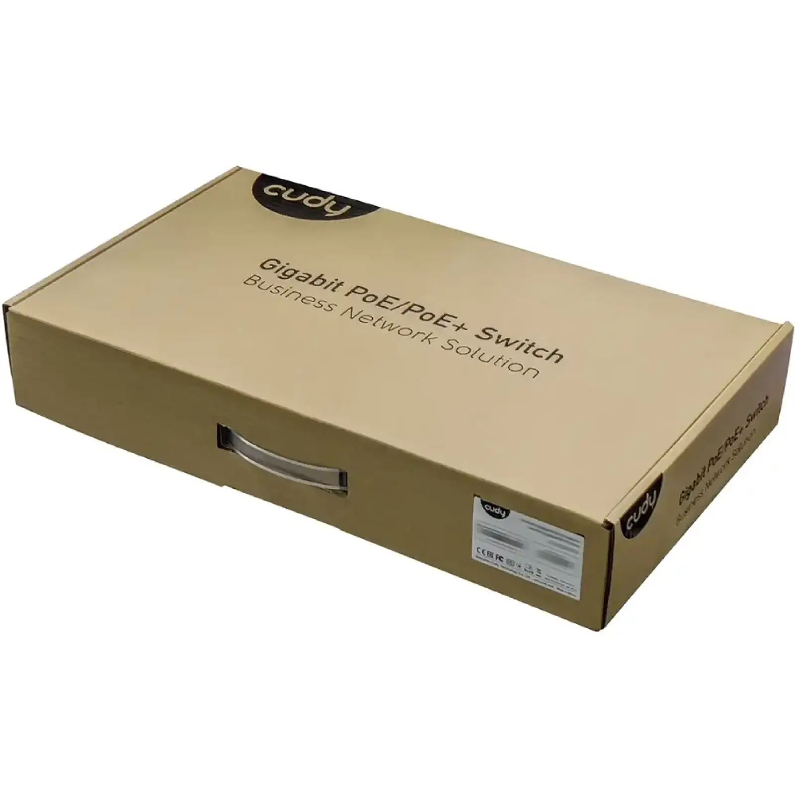 Комутатор Cudy GS1020PS2, 16-Port Gigabit PoE+ Switch with 2 Gigabit SFP ports 200W UA