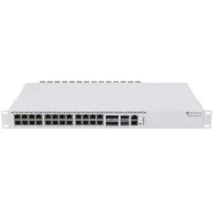 Комутатор Mikrotik CRS326-4C+20G+2Q+RM, 1x10/100 , 20x2.5G, 4xCombo 10G Ethernet/SFP+, 2x40G QSFP+ UA
