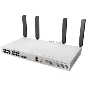 Комутатор Mikrotik CRS418-8P-8G-2S+5axQ2axQ-RM, 17xGig Eth ports (8 with 802.3af/at PoE-out support) UA