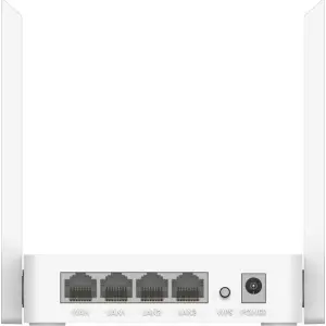 Маршрутизатор Cudy WR300, N300 Wi-Fi Router, 802.11b/g/n,300Mbps, 2.4GHz, 4 × 10/100Mbps Ports, 2 × UA