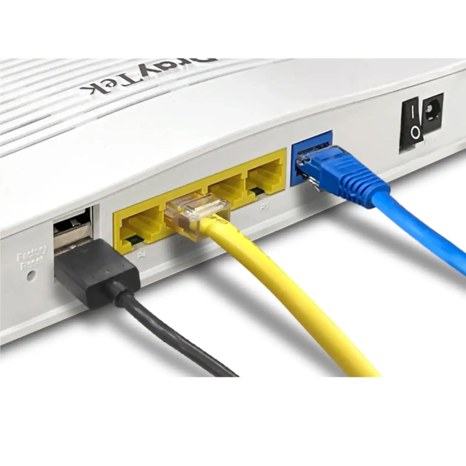 Маршрутизатор Drytek Vigor 2135ac, 1 WAN GbE, 4 LAN GbE, 2 USB 2.0, 2 VPN, Multi-LAN (4+IP Routed Su (Vigor2135ac) UA
