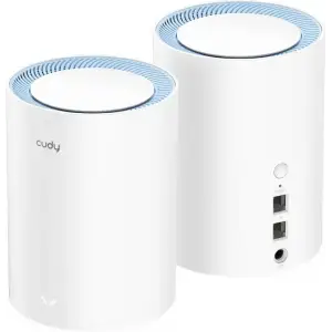 Система WiFi Cudy M1200(2-pack), AC1200 Wi-Fi Mesh Solution UA