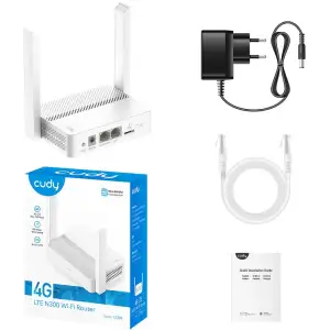 Маршрутизатор Cudy LT300, N300 Wi-Fi 4G LTE Cat4 Mini Router UA