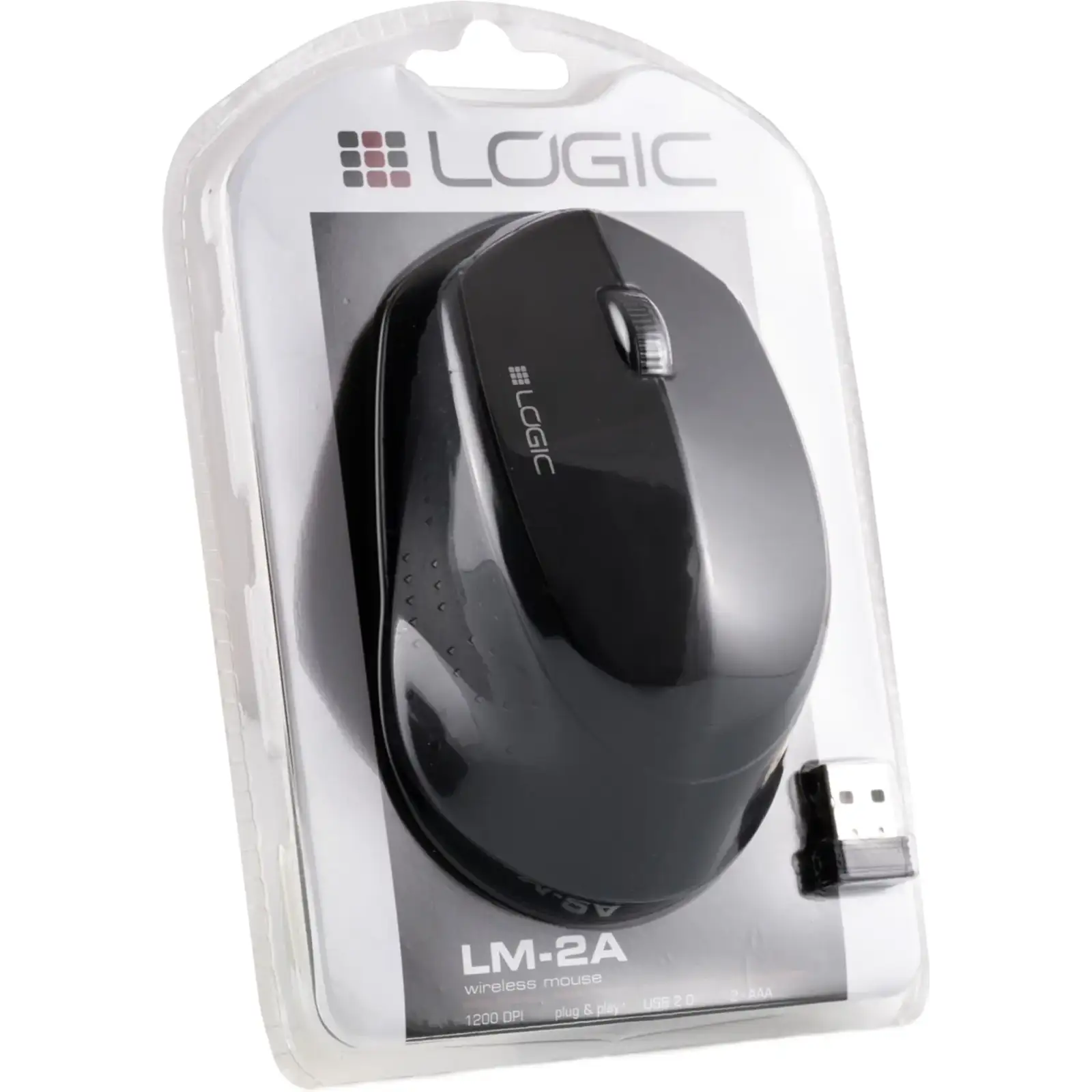 Мишка LogicConcept LM-2A, бездротова, USB (M-LC-LM2A) UA