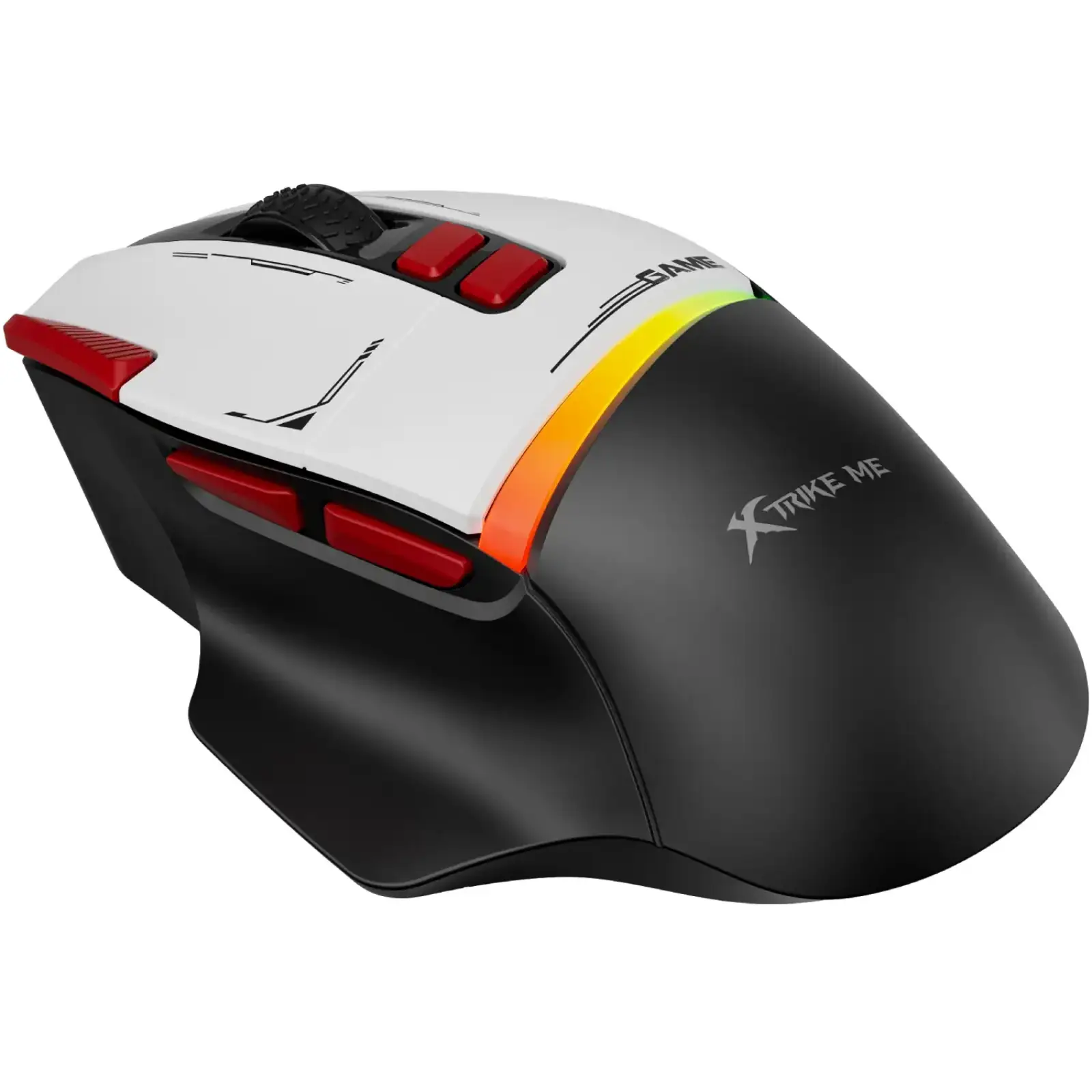 Мишка XTRIKE ME GM-325, ігрова, 7200dpi., 6кн., RGB, чорна (GM-325BK) UA