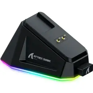 Мишка Attack Shark X11, Wireless/Bluetooth, 22000dpi. (PAW3311), 6кн., Black (X11B_AS) UA