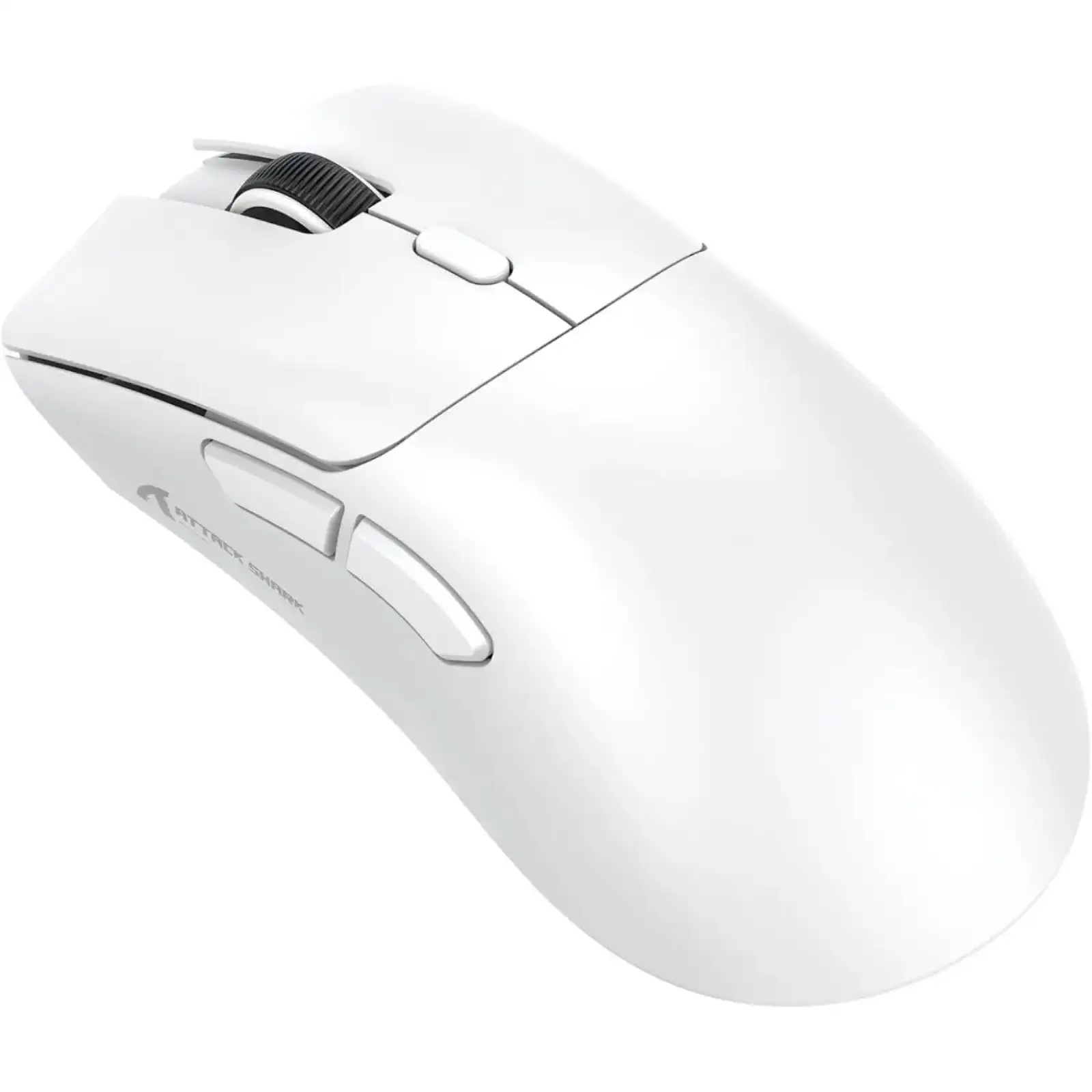 Мишка Attack Shark R1, Wireless/Bluetooth, 18000dpi, (PAW3311), 6кн., White (R1W_AS) UA