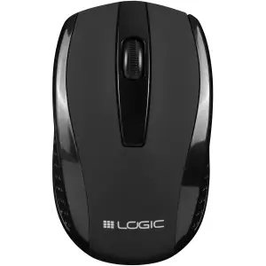 Мишка LogicConcept LM-31, бездротова, 1200dpi, 3кн., USB, чорна (M-LC-LM31W-BK) UA