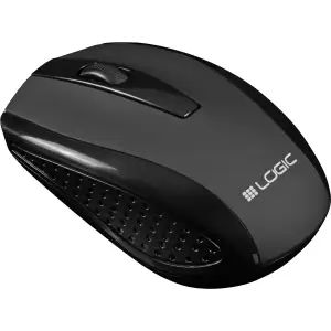 Мишка LogicConcept LM-31, бездротова, 1200dpi, 3кн., USB, чорна (M-LC-LM31W-BK) UA