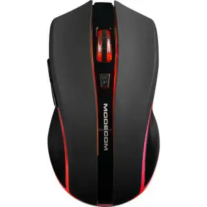 Мишка Modecom MC-WRM1, бездротова, зарядка, 3кн., 1600dpi, чорна (M-MC-WRM1-100) UA
