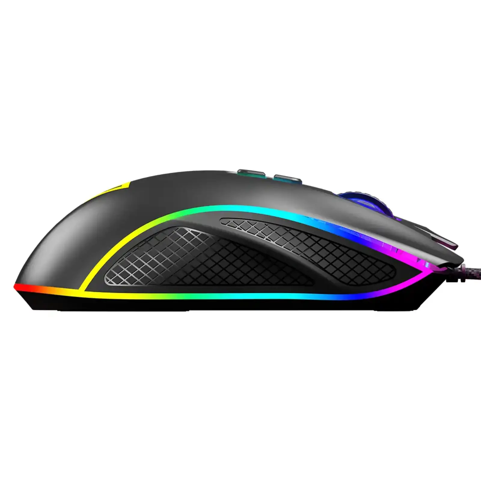 Мишка Modecom Veles Volcano, ігрова, 12800dpi., 8кн.,RGB, чорна (M-MC-VELES-100) UA