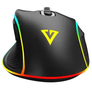 Мишка Modecom Veles Volcano, ігрова, 12800dpi., 8кн.,RGB, чорна (M-MC-VELES-100) UA