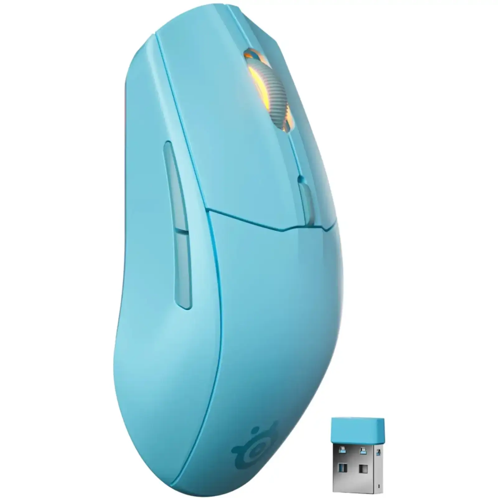 Мишка SteelSeries Rival 3 Gen 2 Wireless, RGB, Aqua (62526) UA
