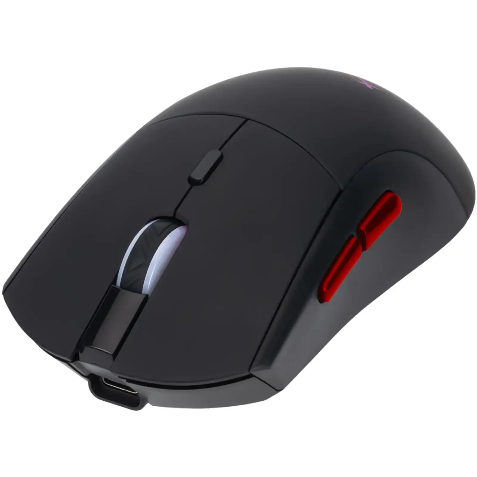 Мишка XTRIKE ME GW-613, ігрова бездротова Bluetooth+2.4G+Type-C, 10000dpi., 6кн., RGB, чорна UA